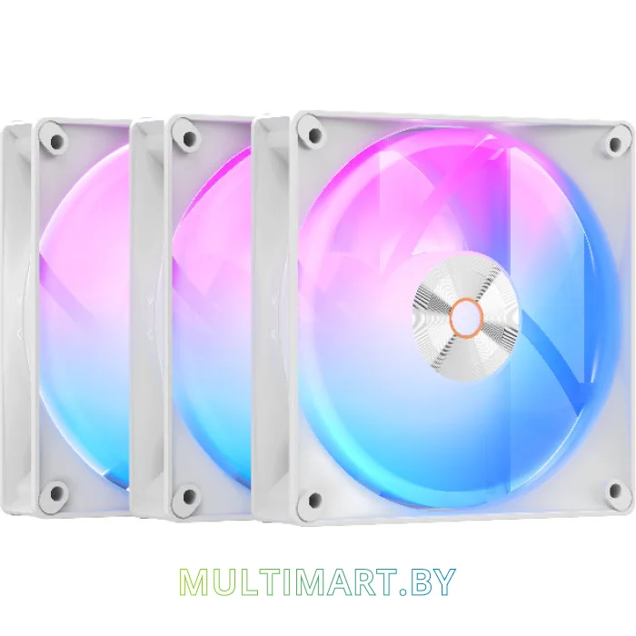 Набор вентиляторов Ocypus Delta F12 ARGB 3 IN 1 WH (Delta-F12-WH3AM00X-GL)